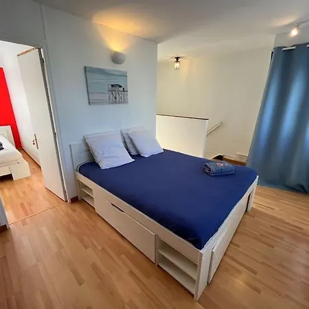 דירה Le Maxaudant Duplex Avec Balcon Et Vue Sur לוק-סור-מר