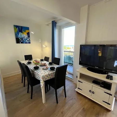 Le Maxaudant Duplex Avec Balcon Et Vue Sur Lejlighed Luc-sur-Mer