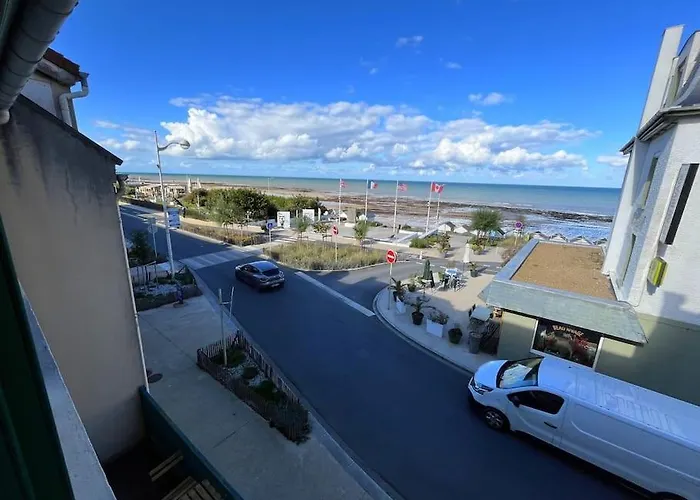Le Maxaudant Duplex Avec Balcon Et Vue Sur アパート *
