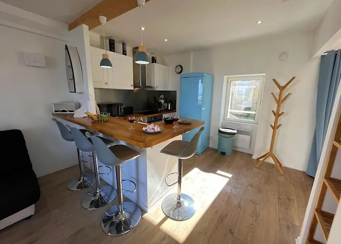 Le Maxaudant Duplex Avec Balcon Et Vue Sur アパート