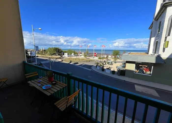 Le Maxaudant Duplex Avec Balcon Et Vue Sur Apartamento Luc-sur-Mer